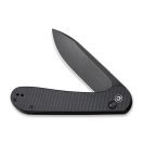 CIVIVI Elementum Button Lock AllBlack zsebkés - C2103A