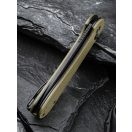 CIVIVI Elementum Button Lock Micarta Black Blade zsebkés - C2103B
