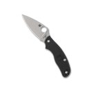 SPYDERCO Metropolitan FRN Black Plain zsebkés