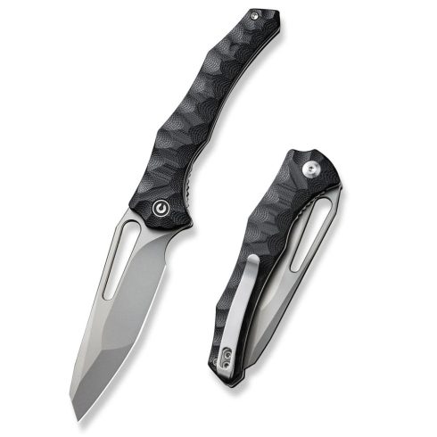 CIVIVI Spiny Dogfish Black G-10 zsebkés - C22006-1