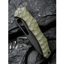 CIVIVI Spiny Dogfish Green G-10 Black Blade zsebkés