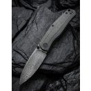 CIVIVI Sokoke Damascus Black Micarta zsebkés