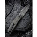CIVIVI Sokoke Damascus Black Micarta zsebkés