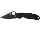 SPYDERCO Para 3 G-10 Black Blade zsebkés - C223GBK