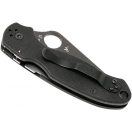 SPYDERCO Para 3 G-10 Black Blade zsebkés - C223GBK