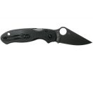 SPYDERCO Para 3 Lightweight Black Blade zsebkés - C223GPBBK
