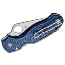 SPYDERCO Para 3 Dark Blue Lightweight SPY27 zsebkés - C223GPCBL