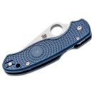 SPYDERCO Para 3 Dark Blue Lightweight SPY27 zsebkés - C223GPCBL