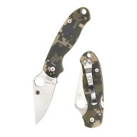 SPYDERCO Para 3 G-10 Digital Camo Plain zsebkés