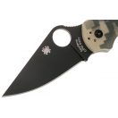 SPYDERCO Para 3 G-10 Digital Camo Black Blade zsebkés - C223GPCMOBK