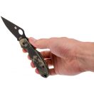 SPYDERCO Para 3 G-10 Digital Camo Black Blade zsebkés - C223GPCMOBK