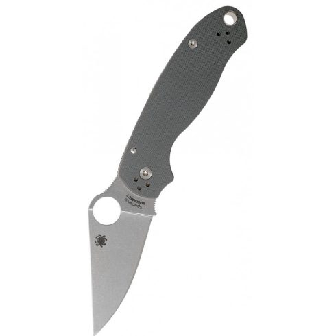 SPYDERCO Para 3 G-10 Dark Grey Maxament