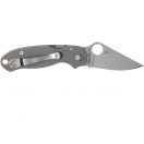 SPYDERCO Para 3 G-10 Dark Grey Maxament bicska - C223GPDGY