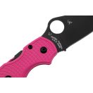SPYDERCO Para 3 Black Blade pink FRN zsebkés