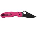 SPYDERCO Para 3 Black Blade pink FRN zsebkés