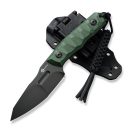 CIVIVI Propugnator Green Micarta Black Blade fixpengés - C23002-2