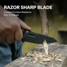 CIVIVI Propugnator Green Micarta Black Blade fixpengés