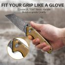 CIVIVI Amirite Damascus Ultem zsebkés