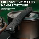 CIVIVI Tacticorix G-10 AllBlack zsebkés - C23055-1