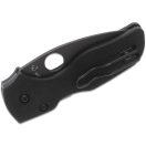 SPYDERCO Lil Native AllBlack G-10 zsebkés - C230GPBBK