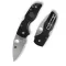SPYDERCO Lil Native FRN Black Plain zsebkés - C230PBK