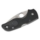 SPYDERCO Lil Native FRN Black Plain zsebkés