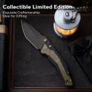 CIVIVI Wellmax Black Aluminium and Ultem Black Blade zsebkés