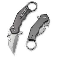 CIVIVI Amaroq Gray Button Lock karambit - C24018-1