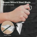 CIVIVI Amaroq Gray Button Lock karambit