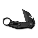 CIVIVI Amaroq AllBlack Button Lock karambit