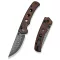 CIVIVI Noctis Damascus Guibourtia Wood Handle zsebkés
