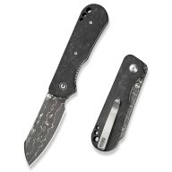 CIVIVI Crabby Damascus Shredded CF zsebkés - C24055-DS1