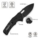 CIVIVI Vexron AllBlack zsebkés - C24066-DS1