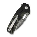 CIVIVI Vexron Damascus Black and Green G-10 zsebkés