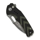 CIVIVI Vexron Damascus Black and Green G-10 zsebkés