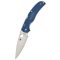 SPYDERCO Native Chief Dark Blue FRN CPM S110V zsebkés