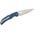 SPYDERCO Native Chief Dark Blue FRN CPM S110V zsebkés