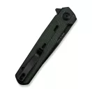 CIVIVI Navo Green Micarta Black Blade zsebkés - C25015A-2