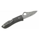 SPYDERCO Spyopera Thor Damasteel Carbon Fiber zsebkés - C255CFPD