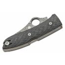 SPYDERCO Spyopera Thor Damasteel Carbon Fiber zsebkés - C255CFPD
