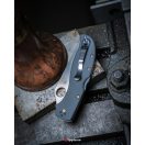 SPYDERCO Stretch 2 XL Gray Cru-Wear zsebkés - C258GPGYCW