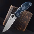SPYDERCO Stretch 2 XL FRN Cobalt Blue zsebkés - C258PCBL