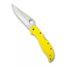 SPYDERCO Stretch 2 XL Salt Yellow Plain zsebkés - C258PYL