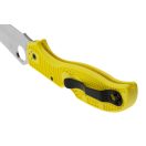 SPYDERCO Stretch 2 XL Salt Yellow Plain zsebkés