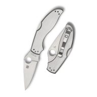 SPYDERCO Uptern SS Plain zsebkés