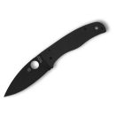 SPYDERCO Bodacious AllBlack G-10 zsebkés - C263GPBK