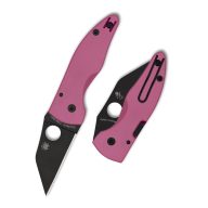 SPYDERCO Microjimbo Pink G-10 Black Blade zsebkés