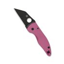 SPYDERCO Microjimbo Pink G-10 Black Blade zsebkés
