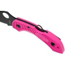 SPYDERCO Dragonfly 2 Black Blade pink FRN zsebkés - C28FPPNS30VBK2