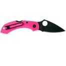 SPYDERCO Dragonfly 2 Black Blade pink FRN zsebkés - C28FPPNS30VBK2